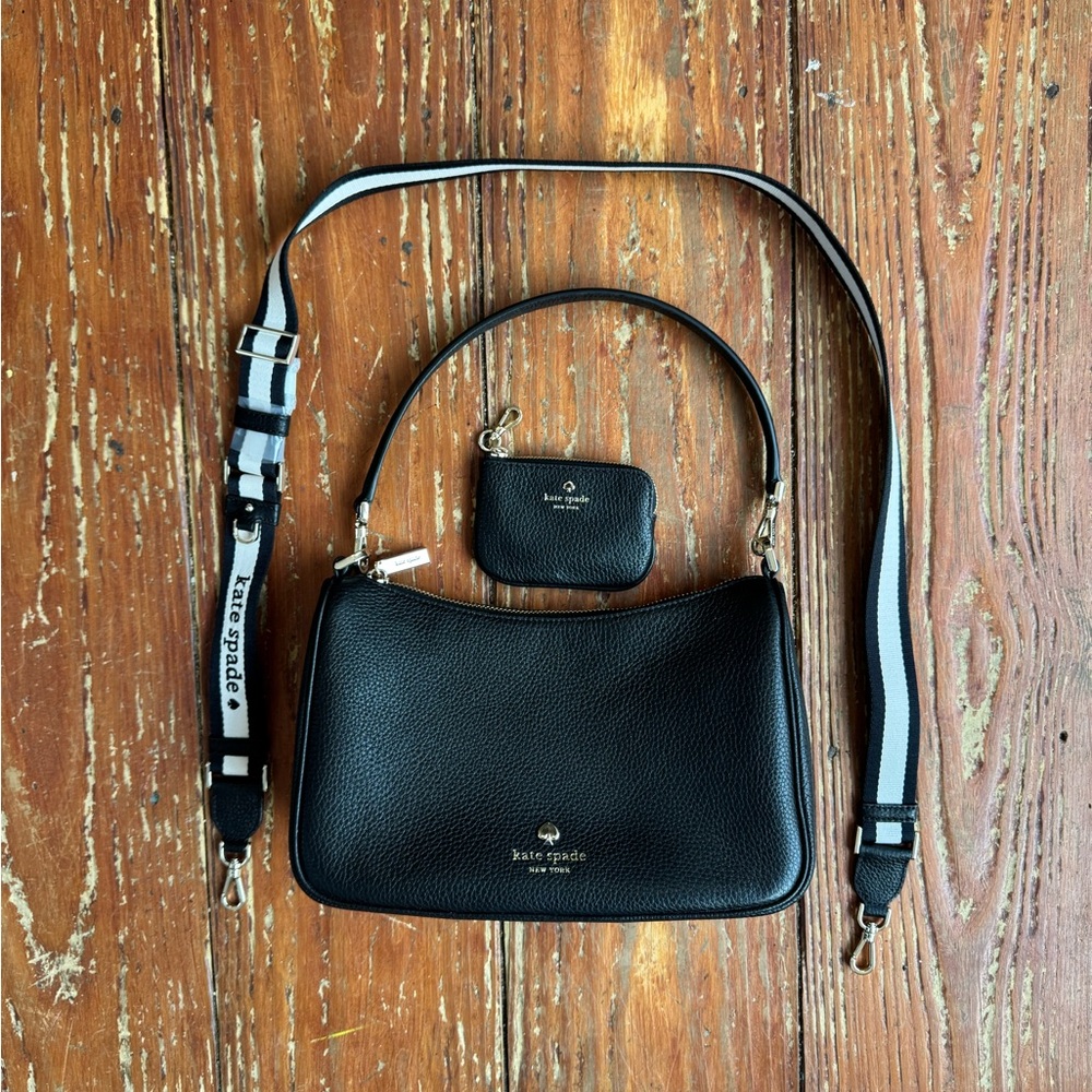 Kate Spade Emma Shoulder Bag in Black